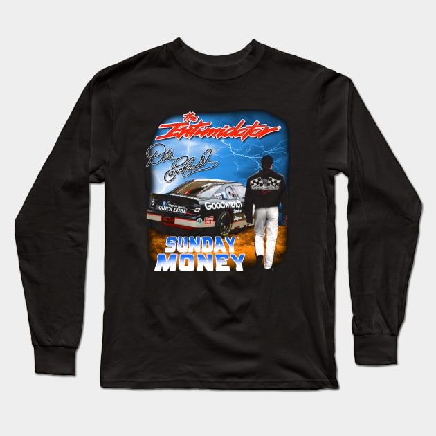 Dale Earnhardt Sunday Money Long Sleeve T-Shirt by ganisfarhan